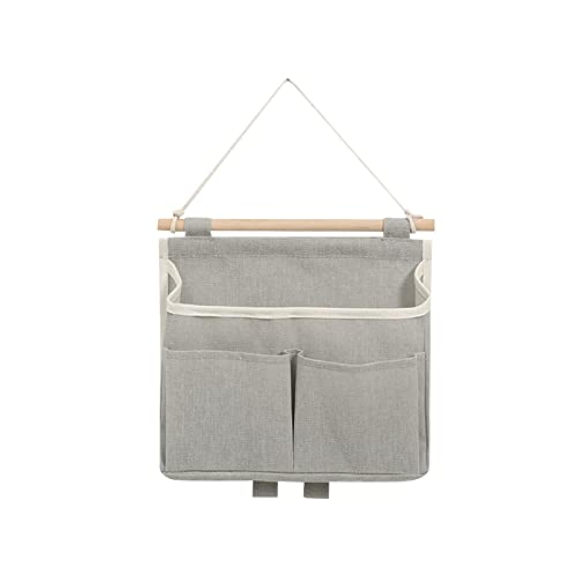 Wall Mount Practical Storage Bag 3 Pockets Multifunction